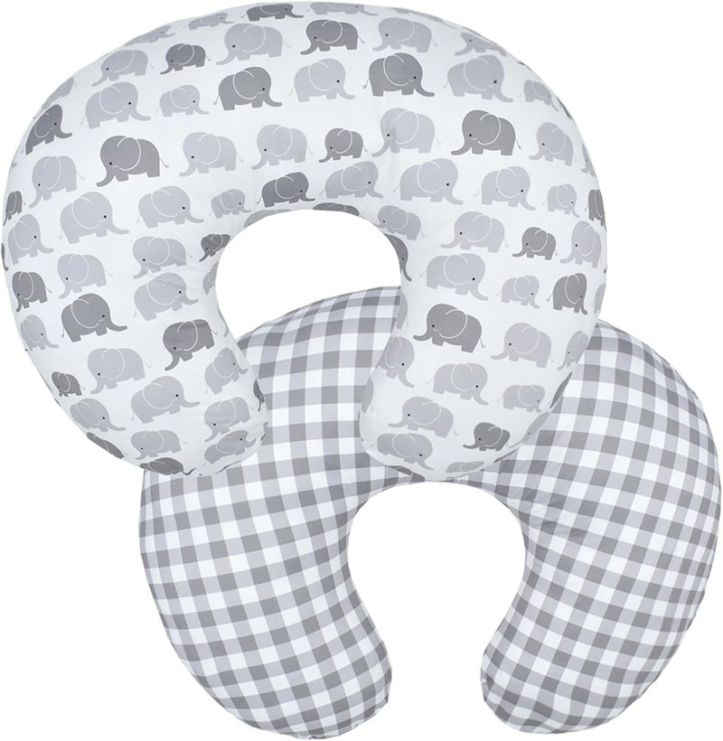 Winmany Baby Nursing Pillow Cover Newborn Removable Breastfeeding Pillowcover Cute Pattern Girls Boys Nursing Pillowcase for Breast and Bottole Feeding - Image 1